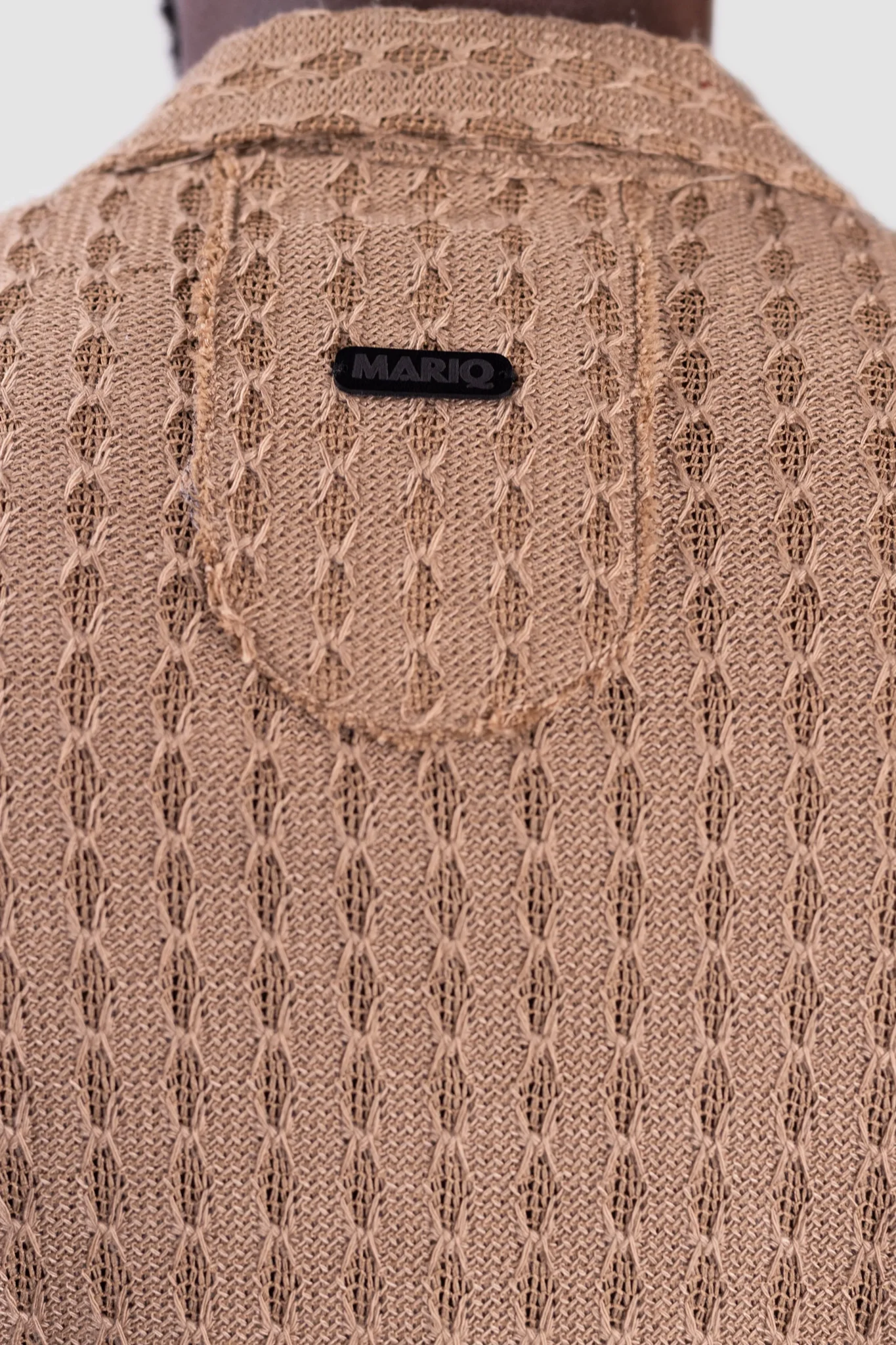 KNIT POLO SHIRT BROWN – dotMariq